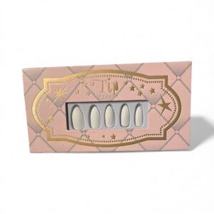 Tip Beauty/Fake Nails/Press-On/White/Electic Daisy